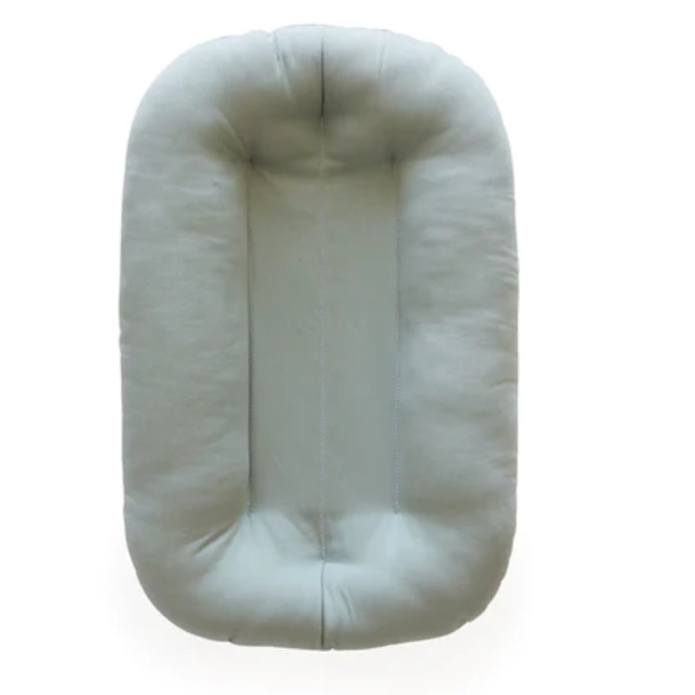 Snuggle Me Organic infant lounger & cover in slate
